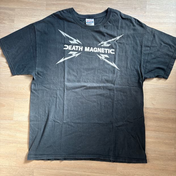 메탈리카 DEATH MAGNETIC 2008 빈티지 밴드티