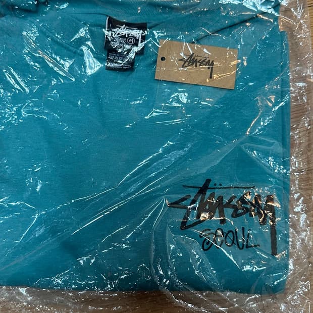 M) 정품 스투시 스탁 서울 챕터 티셔츠 긴팔 쭉티 LS stussy s