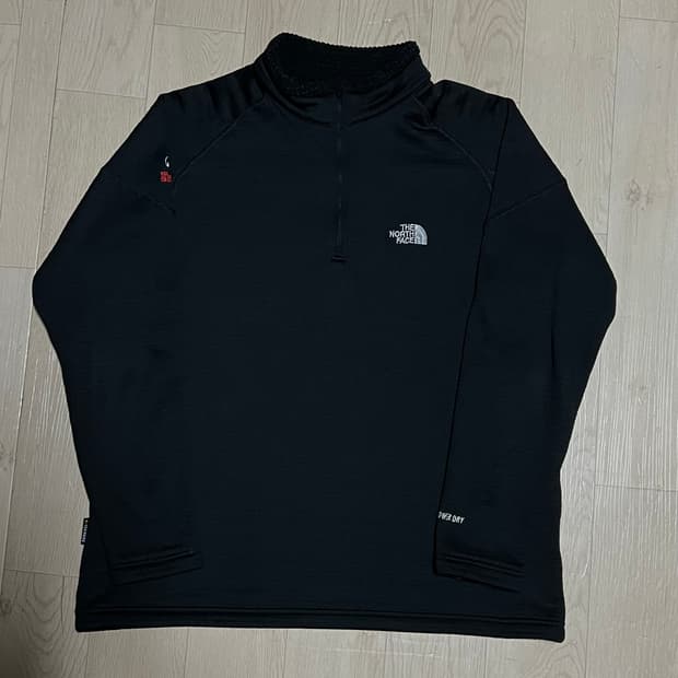 노스페이스 써밋시리즈 하프넥 기모 져지 반집업 자켓 [블랙] XL/105