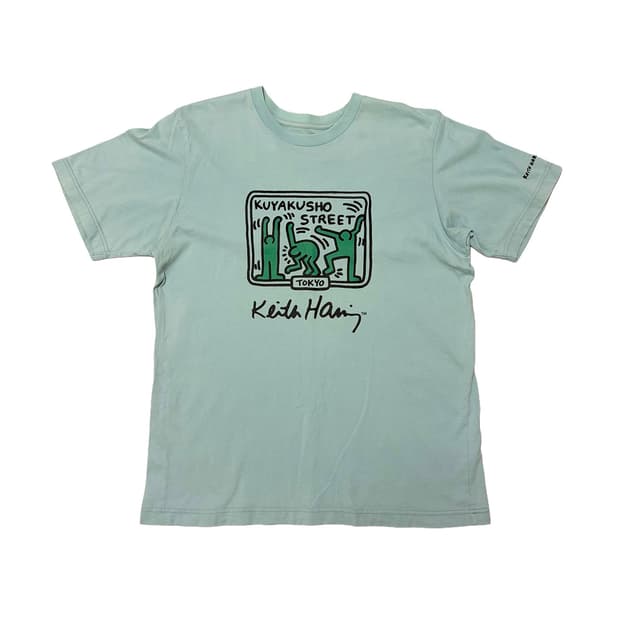 키스 해링 Keith Haring UT 민트 반팔 티셔츠