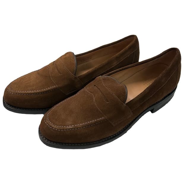 [잉글랜드] 로크 스웨이드 페니 로퍼 브라운 UK8 (265-270)