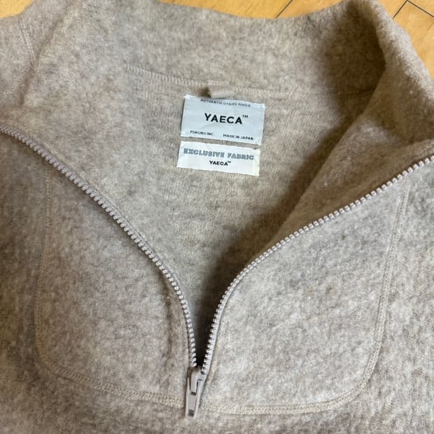 YAECA 야에카 후리스 하프집업