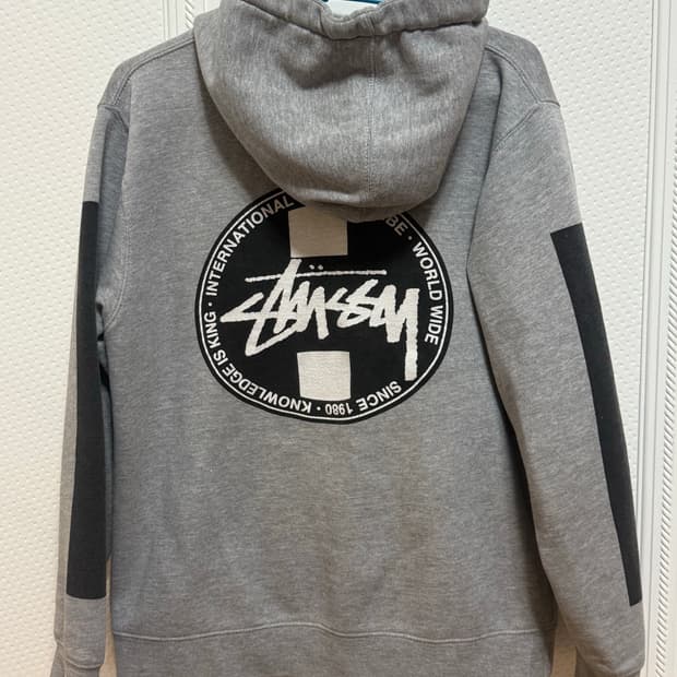 스투시 후드집업 올드스쿨 