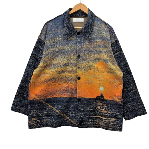Waviness 24ss 프린티드 자켓