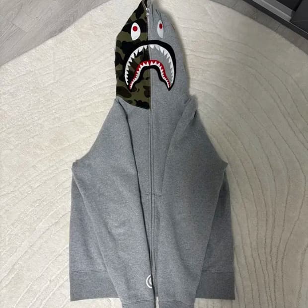 BAPE 샤크 후드집업