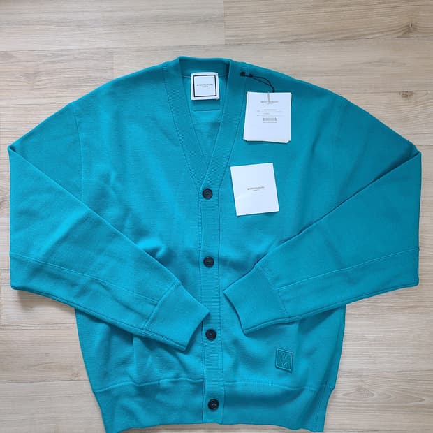 [정품/새상품] 우영미 민트 가디건