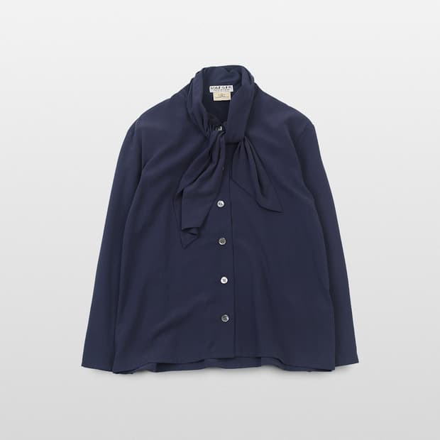 JAEGER Ribbon Tie Blouse 