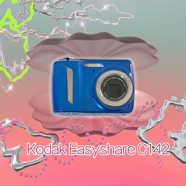 작례O/풀박!) Kodak EasyShare 코닥 이지쉐어 C142 블루