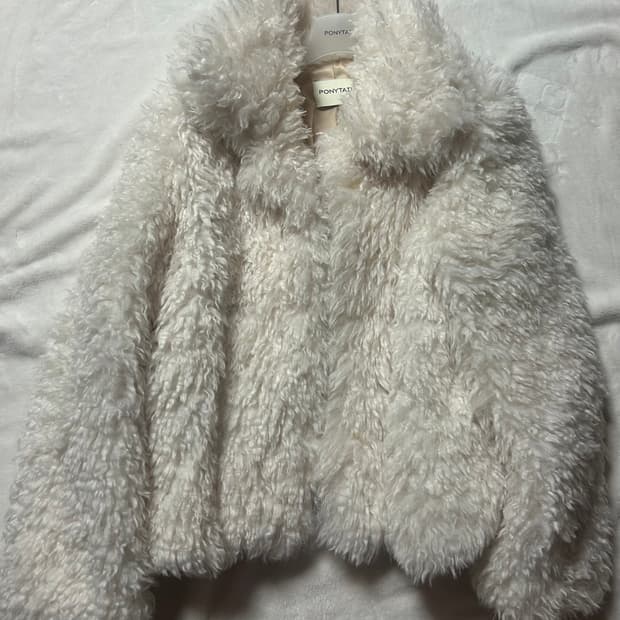 [새상품급] 포니테일 퍼자켓