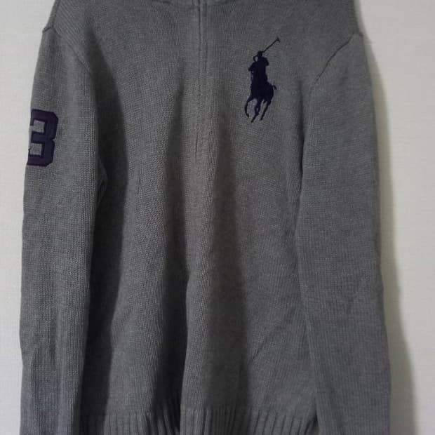 폴로 POLO 빅포니 니트집업 105/XL
