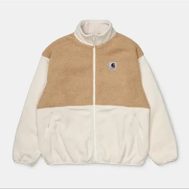 칼하트 WIP아웃도어 빅로고 후리스자켓S