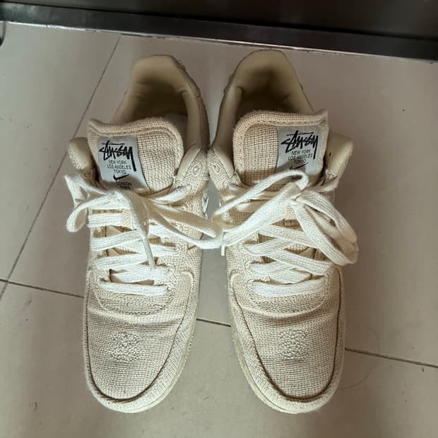 나이키x스투시 에어포스 1 로우 파슬 265~270