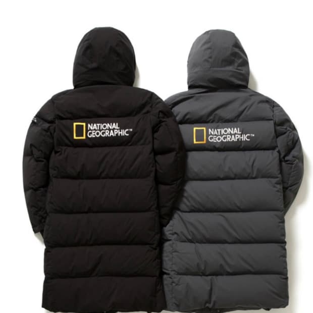 내셔널지오그래픽 카이만 롱패딩 구스다운 110 2XL