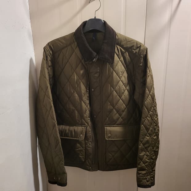 [100]탑텐 코듀로이 퀼팅 자켓