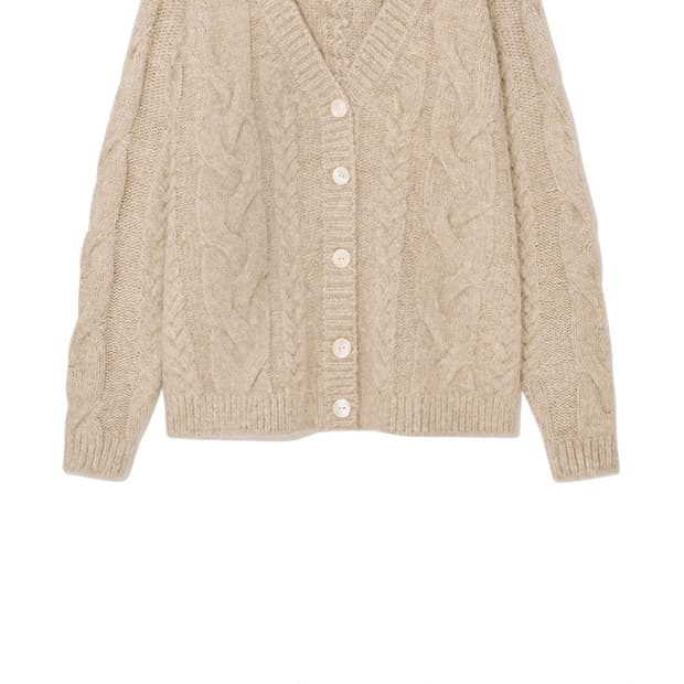 글로니 케이블 가디건