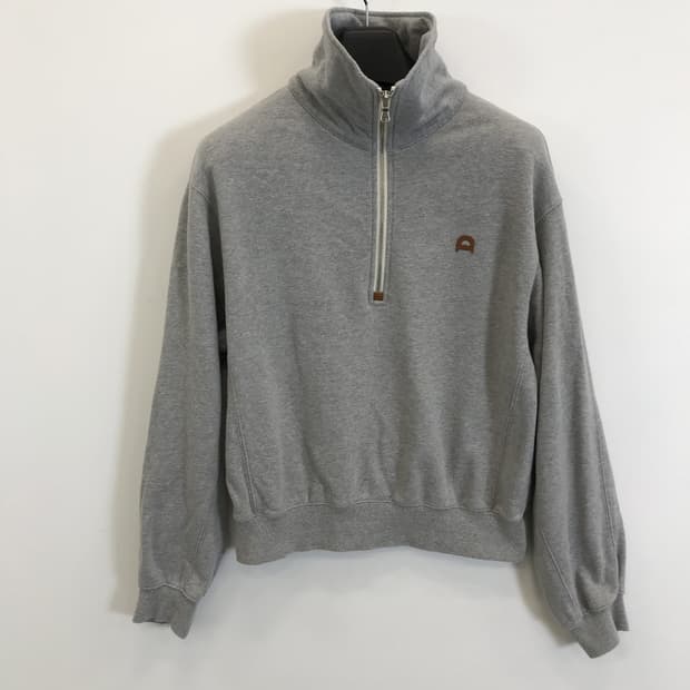 DUNST 던스트 레더로고 하프집업 [XS]