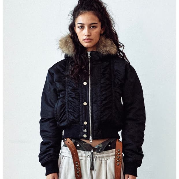 더바이닐하우스 MA-1 후드 점퍼