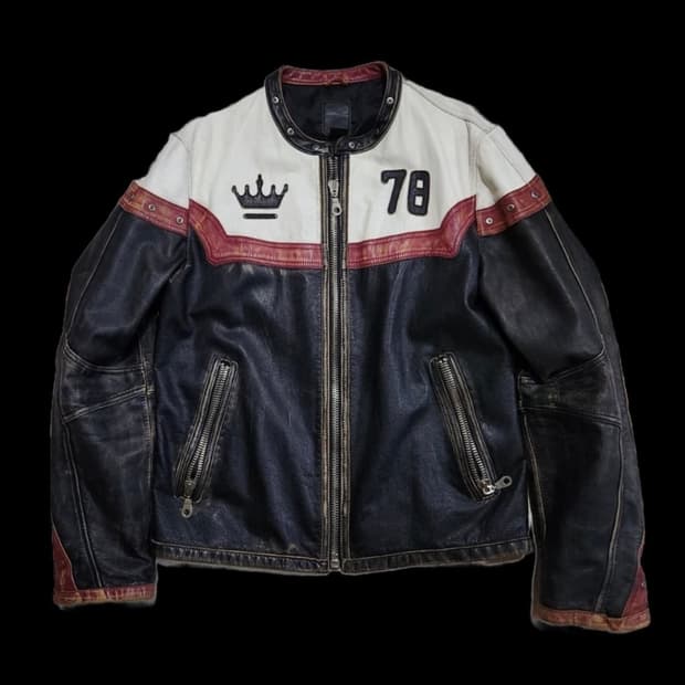 일본 빈티지 가죽자켓