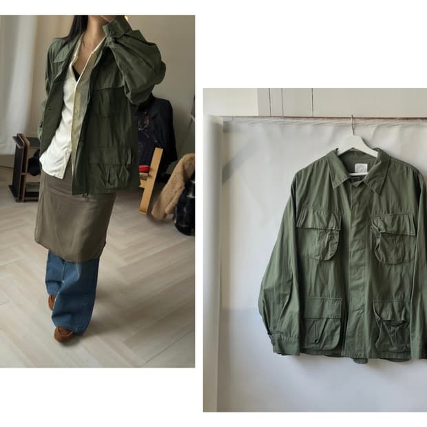 [Vintage] U.S. Military Ripstop BDU Jack