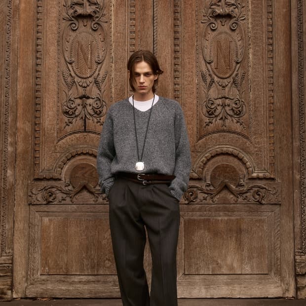 [배송지변경/L] STU 크리즈 벨트 슬랙스 인 차콜