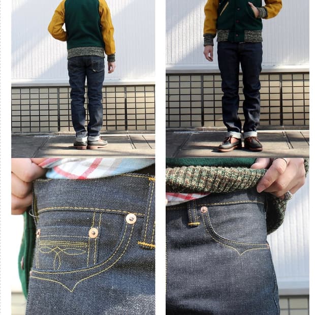 RRL 슬림핏 셀비지 데님 팝니다. (30/30)