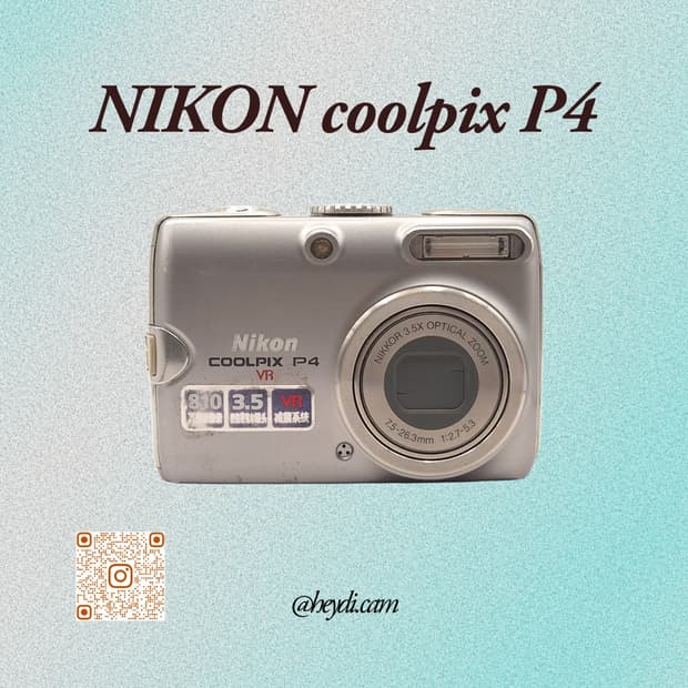 외관 A 누가영픽) [한글판] 니콘 쿨픽스 NIKON COOLPIX P4
