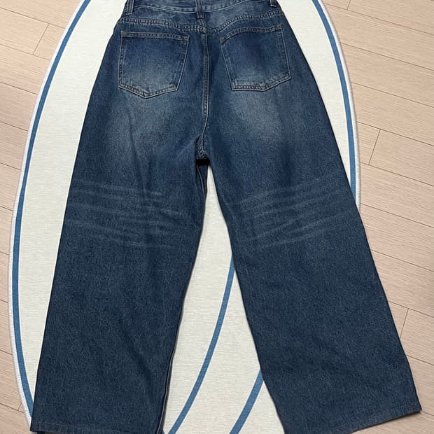 ANOLORCODE 와이드 데님팬츠