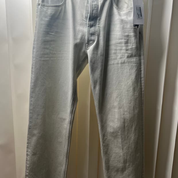 메종 마르지엘라 화이트 데님 33 새상품