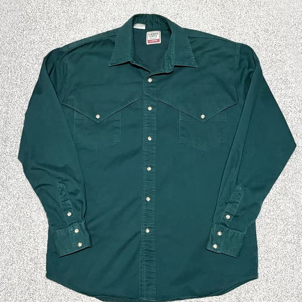 90s 빈티지 W.Roper 웨스턴 셔츠형 자켓