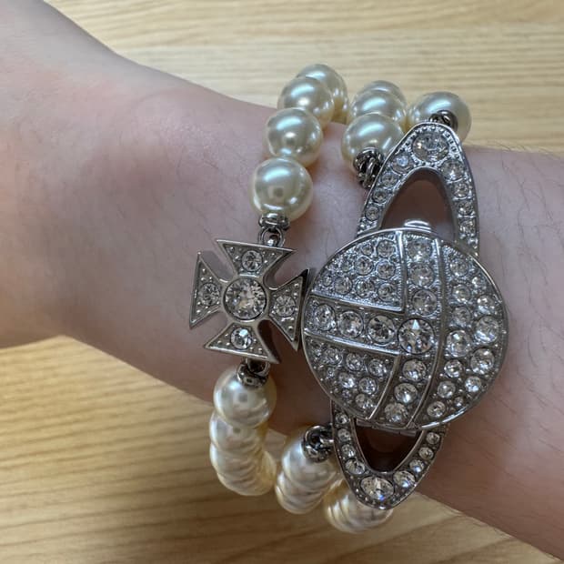 급처) 비비안 웨스트우드 진주 시계 풀구성 거의 새상품