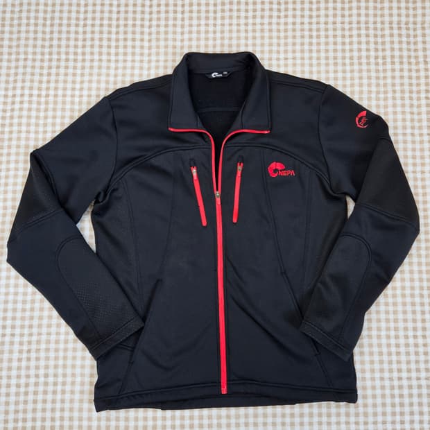 네파 기모 간절기 집업자켓 남자100~105