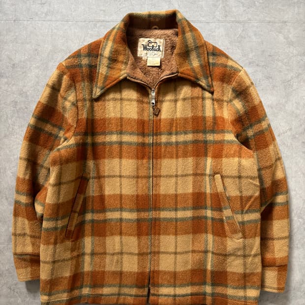 Woolrich 울리치 60’s 울 체크 셔츠 자켓