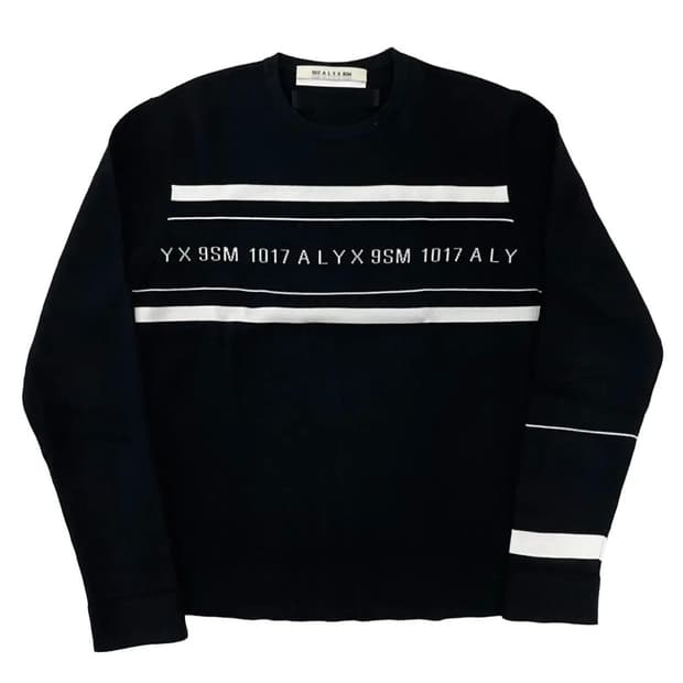 1017 ALYX 9SM Band Logo Sweater