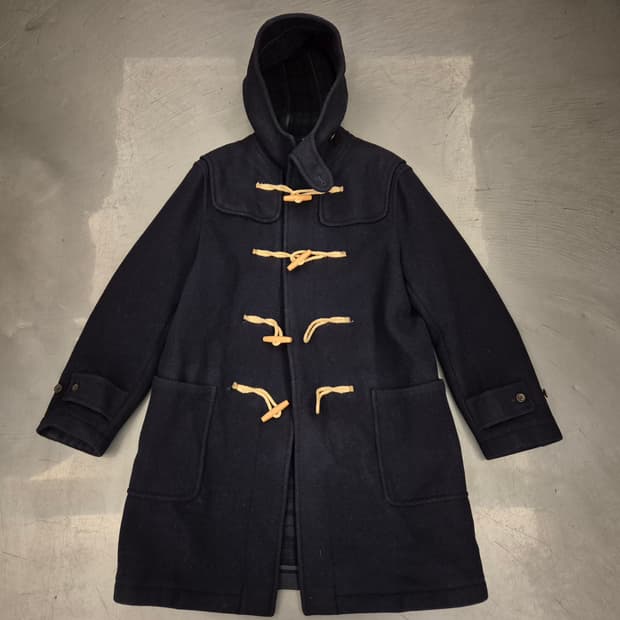 신형 폴로랄프로렌 블랙와치 더플 코트