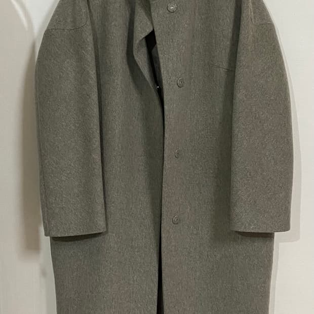 모에 울 캐시미어 코트