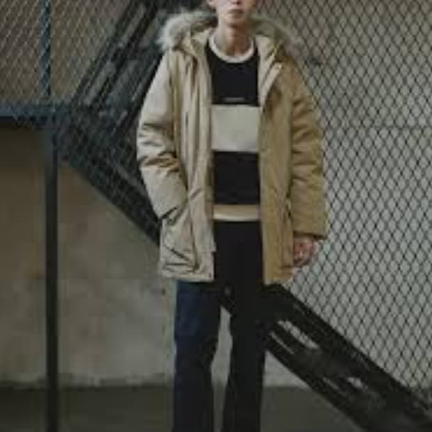 캉골 헤리티지 덕다운 패딩 M _ 남성
