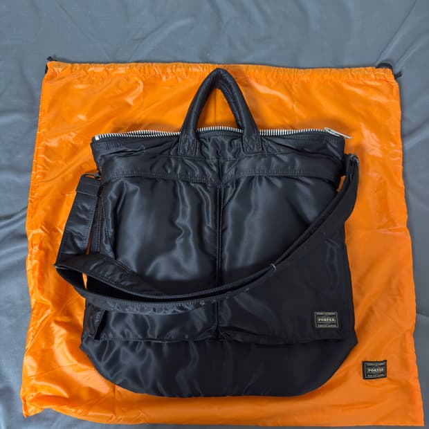 요시다포터 탱커 2way 헬멧백 블랙