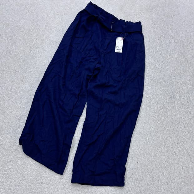 XL 유니클로 하이웨스트 가우쵸 팬츠 0416E