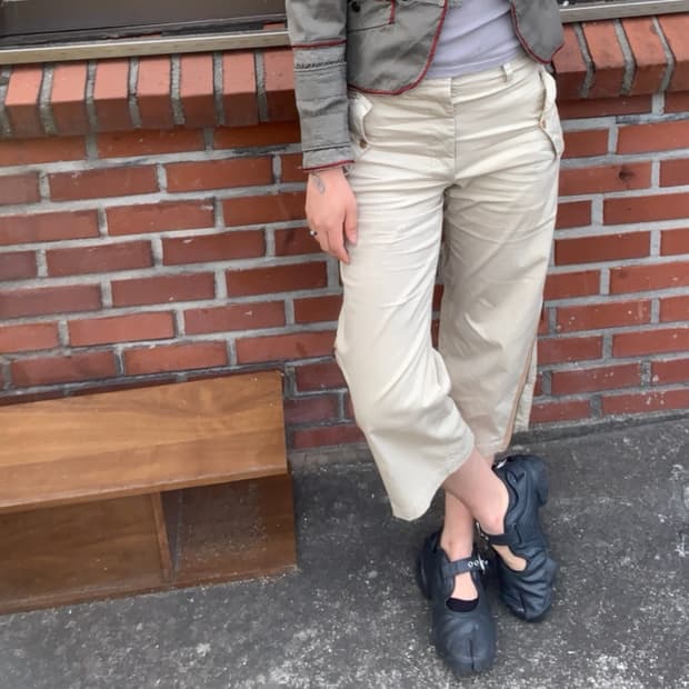 [FRAIZZOLI] side zip short_made in ITALY