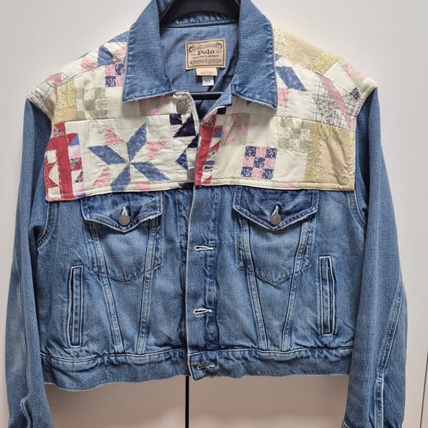 폴로 랄프로렌 우먼 데님 트러커 m 사이즈