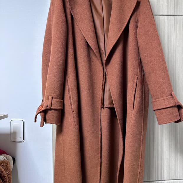 더틸버리 여성 핸드메이드코트 울코트 88-90-160 (66사이즈)