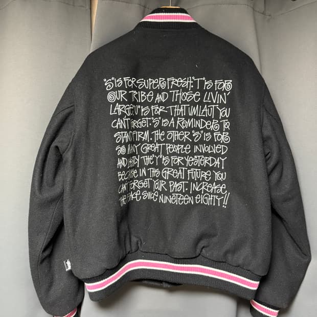 스투시 s talk 바시티 준비중