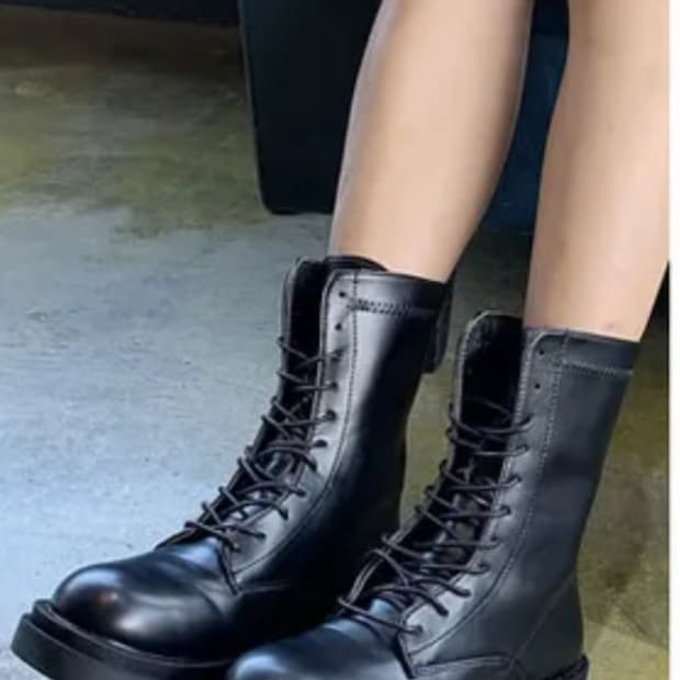 레이스업 미들 워커 5cm 230