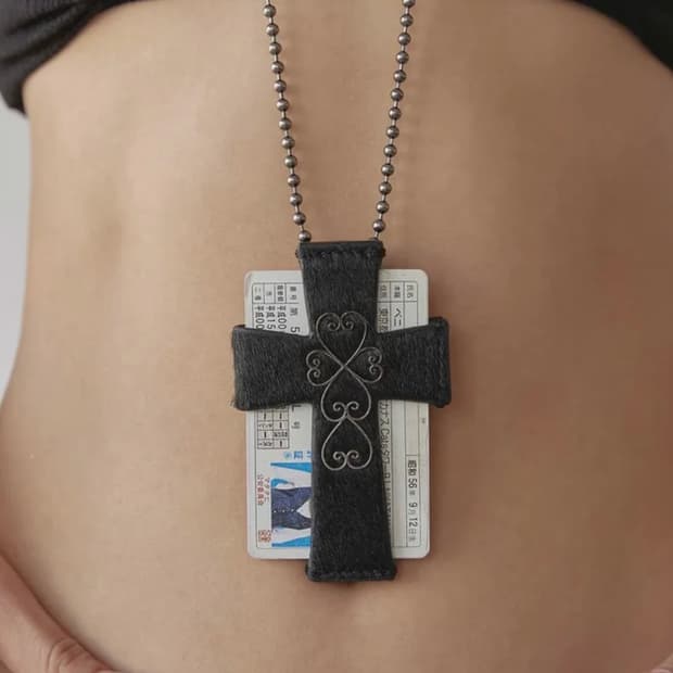 스컬프터 크로스 월렛 Cross Hair On Strap Wallet