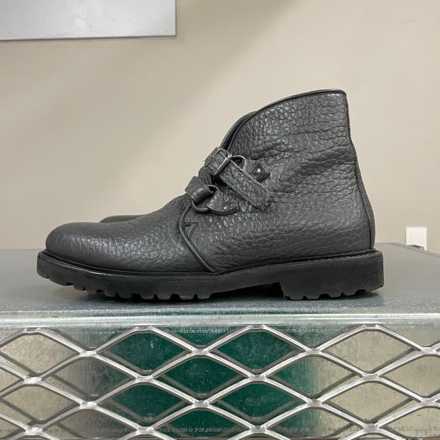 엠포리오 아르마니 레더 부츠 6.5