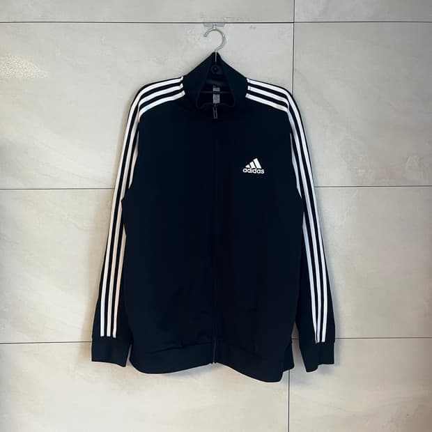아디다스 져지 블랙 [2XL]