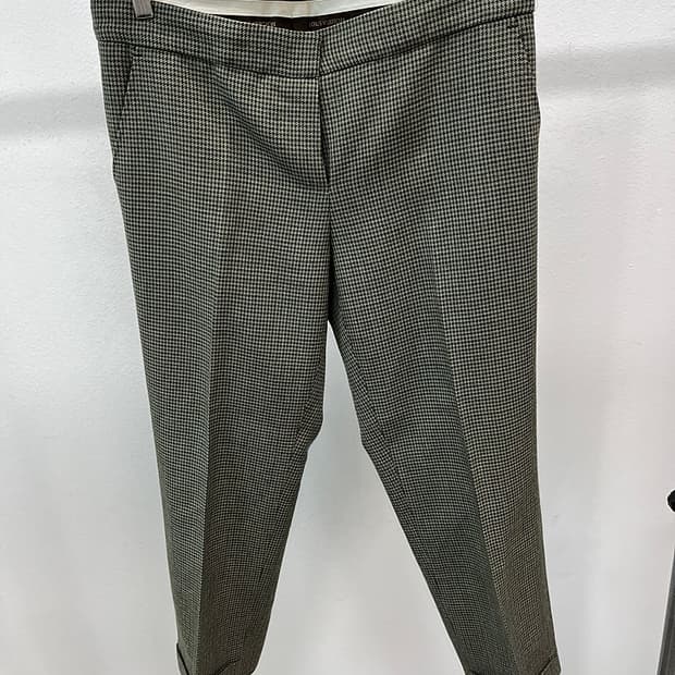 여) 루이비통 카키 울 슬랙스 