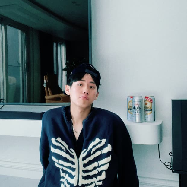 XTONZ 보운 니트 집업