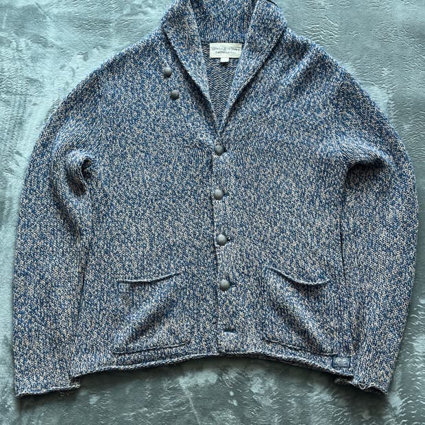 Denim & Supply Shawl Collar  Knit Cardig