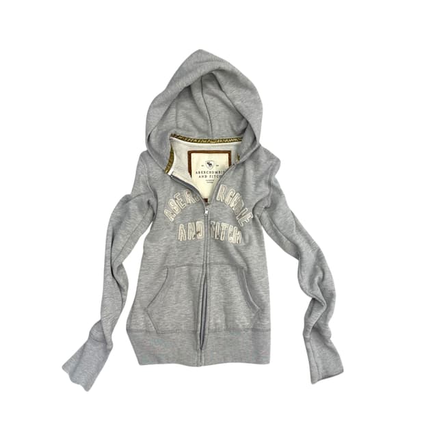 Abercrombie hoodie zip-up